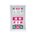 ジャパックス 家庭用ポリ袋 LLD 45L 透明 30枚 FCE926R-JNL483