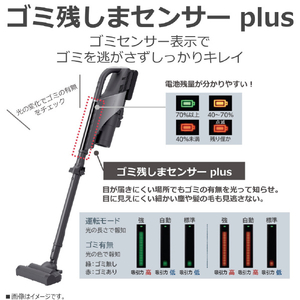 東芝 コードレスクリーナー TORNEO cordless トルネオ コードレス ジェットブラック VC-CLZ74DS(K)-イメージ4