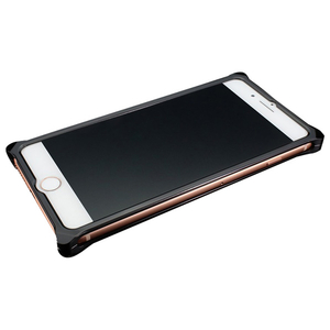 ギルドデザイン iPhone 8Plus/7Plus用アルミ製バンパーケース グレー GI-412GR-イメージ2