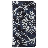 ZENUS 手帳型スマホケース Denim Baroque Diary iPhone 6/6s用 ブルー Z9438I6S