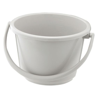 リス ベルク 広口バケツ 7WB 本体 ライトグレー FC885LE-1961610