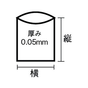 トラスコ中山 TRUSCO/業務用ポリ袋透明・箱0.05×90L100枚 FC458HT-3599540-イメージ5