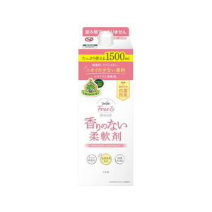 ＮＳファーファジャパン NSファーファJ/ファーファフリー& 香りのない柔軟剤 詰替パック1500mL FCB9241-イメージ1