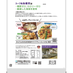 伊那食品工業 伊那食品/スープ用糸寒天 100g FCJ276C-イメージ2