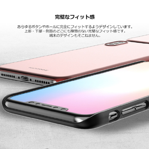 Matchnine iPhone XR用ケース HORI ローズゴールド MN15439I61-イメージ5