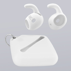 KeyBudz AirPods 4用EarBuddyz イヤーフック ホワイト KB27439AP4-イメージ6