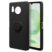 ラスタバナナ AQUOS sense8(SH-54D/SHG11)用TPUリングケース ブラック 7788AS8TPRBK