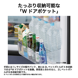 ハイアール 【右開き】375L 3ドア冷凍冷蔵庫 SLIMOREX(スリモアエックス) サンドホワイト JR-CVM38A(W)-イメージ17
