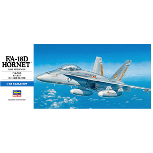 ハセガワ 1/72 F/A-18D ホーネット H D9 F/A18Dﾎｰﾈﾂﾄ ｶｲ-イメージ1