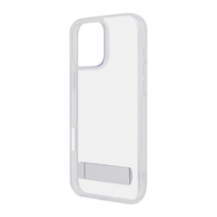 レイアウト iPhone 16 Pro Max用Like standard スタンド付き 衝撃吸収 バンパー ハイブリッドケース クリア RT-P49STA1/CM