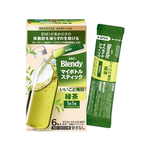 味の素ＡＧＦ ブレンディ マイボトルスティック いいこと毎日 緑茶 6本 FCJ403E-イメージ1