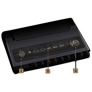 ASUS PCケース ProArt ブラック PROART/PA602/WOOD/BK/TG-イメージ8