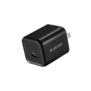 エレコム USB Power Delivery 45W AC充電器(C×1) ブラック MPA-AC12245BK-イメージ1