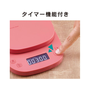 エレコム キッチンスケール デジタル はかり タイマー機能 FCB1780-HCS-KS03PN-イメージ6