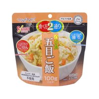 サタケ 非常食 マジックライス 五目ご飯 100g 5年保存 FCF533V-1FMR31032CE