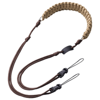 エレコム instax(チェキ)miniシリーズ用 ネックストラップ/ロープ編み ブラウン IC-STSDKNBR