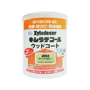 カンペハピオ KANSAI/水性XDウッドコートS ライトアイボリー 0.7L FC253HX-1527307-イメージ1