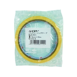 パイロン/バッグシーリングテープ #25 PET 9mm×35M 黄 NO.9X35 FC300ZF-1095855-イメージ1