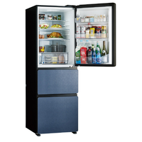 ハイアール JR-CVM38A(H) 375L 3ドア冷凍冷蔵庫 SLIMOREX(スリモア