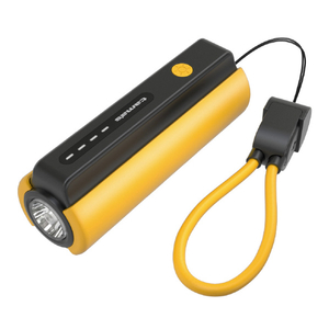 多摩電子工業 LEDライト付きモバイルバッテリー イエロー TL98CY-イメージ1
