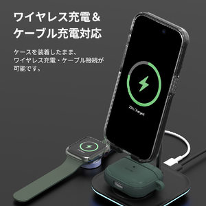 araree iPhone 15 Plus用MagSafe対応クリアケース Duple M クリア AR25440I15PL-イメージ13