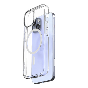 araree iPhone 15 Plus用MagSafe対応クリアケース Duple M クリア AR25440I15PL-イメージ2