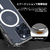 araree iPhone 15 Plus用MagSafe対応クリアケース Duple M クリア AR25440I15PL-イメージ6
