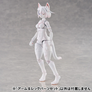 アオシマ アーム&レッグパーツセット 01 [カオマニーカラー] AｹﾓﾌﾟﾗKO02RKMｱ-ﾑﾚﾂｸﾞ01KM-イメージ4