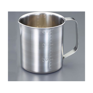 エスコ 1500mL 計量カップ(ステンレス製) FCJ113N-EA991KS-1-イメージ1