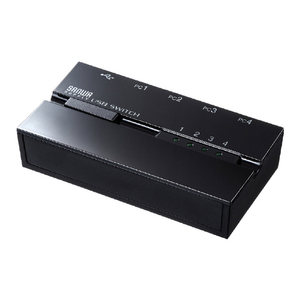 サンワサプライ 磁石付きUSB2．0手動切替器(4回路) SW-US24MG-イメージ1