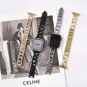 GAACAL Apple Watch Series 1-8/SE1-2/Ultra [42/44/45/49mm]用ステンレスバンド シルバー Z00141SB-イメージ2