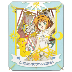 エンスカイ カードキャプターさくら クリアカード編 PAPER THEATER さくらとケロちゃん-CLEAR- PT-162 PT162ｶ-ﾄﾞｷﾔﾌﾟﾀ-ｻｸﾗ-イメージ1