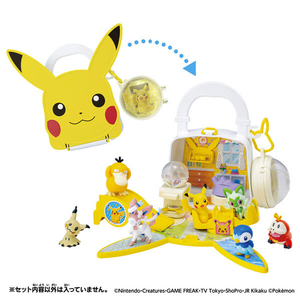 やっちゃん4/4 ピカチュウワールド鑑定品セット タカラトミー ﾓﾝｺﾚﾅｶﾖｼｵﾍﾔﾊﾞﾂｸﾞﾋﾟｶﾁﾕｳ ポケットモンスター モンコレ