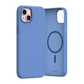 araree iPhone 15 Plus用MagSafe対応シリコンケース Typo Skin M スカイブルー AR25441I15PL