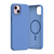 araree iPhone 15 Plus用MagSafe対応シリコンケース Typo Skin M スカイブルー AR25441I15PL-イメージ1
