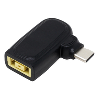 アイネックス Lenovo/NEC用USB-C電源変換アダプタ(PD100W対応) ブラック DCC-SQREP10