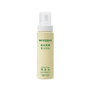 ミヨシ石鹸 無添加 泡の洗顔せっけんポンプ 200mL F122275-イメージ1