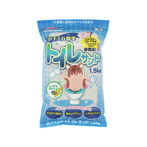 ドギーマン お手入れ簡単トイレサンド 1.5kg FC05928-イメージ1