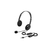 BUFFALO 両耳ヘッドバンド式ヘッドセット　USB接続 ブラック BSHSUH12BK-イメージ1