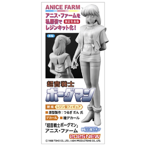 ハセガワ 1/12「超音戦士ボーグマン」 アニス・ファーム SP641アニスフア-ム ハセガワ 1/12「超音戦士ボーグマン」 アニス・ファーム SP641アニスフア-ム