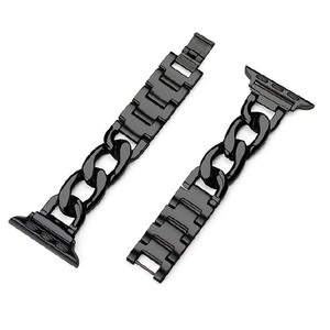 GAACAL Apple Watch Series 1-8/SE1-2 [38/40/41mm]用ステンレスバンド ブラック Z00141BKA-イメージ1