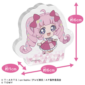 タカラトミー ひみつのアイプリアクリルブロックR 新プリティシリーズ ｱｲﾌﾟﾘｱｸﾘﾙﾌﾞﾛﾂｸR-イメージ2