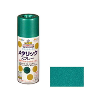 アサヒペン メタリックスプレー 300ml メタリックグリーン FC001PK