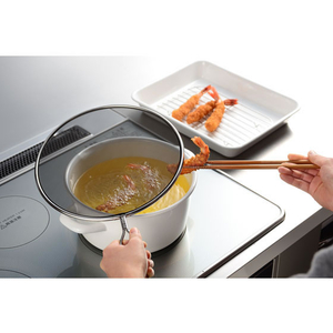 オークス 油ハネを防ぐメッシュカバー24cm FC68980-LS1556-イメージ3