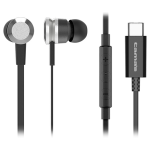多摩電子工業 Type-Cステレオハンズフリーイヤフォン ブラック TSH57CK 多摩電子工業 Type-Cステレオハンズフリーイヤフォン ブラック TSH57CK