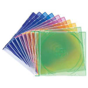 サンワサプライ Blu-ray・DVD・CDケース(スリムタイプ・10枚セット・5色ミックス) ミックス FCD-PU10MXN サンワサプライ Blu-ray・DVD・CDケース(スリムタイプ・10枚セット・5色ミックス) ミックス FCD-PU10MXN