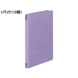 コクヨ フラットファイルV B5タテ とじ厚15mm 紫 10冊 1パック(10冊) F827587-ﾌ-V11V-イメージ1