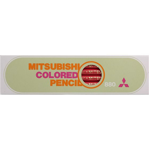 三菱鉛筆 色鉛筆K880 薄紅色 12本 FCC1109-K880.36-イメージ3