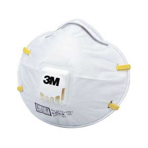 3M 使い捨て式防じんマスク 8812J DS1 排気弁付き 10枚入 FC279XP-2209306-イメージ1