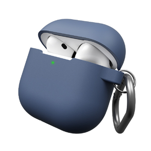 KeyBudz AirPods 4用Elevate シリコンケース コバルトブルー KB27441AP4-イメージ2